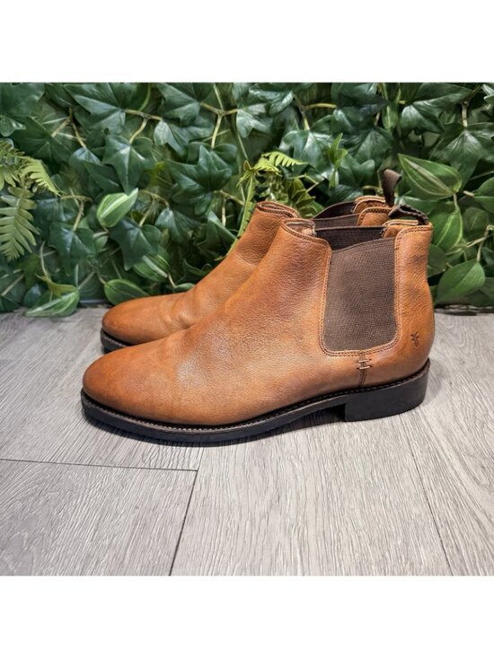 Frye Peyton Chelsea Boots Mens 9 Slate Brown Leather Chelsea 34800599-SLT main image 10